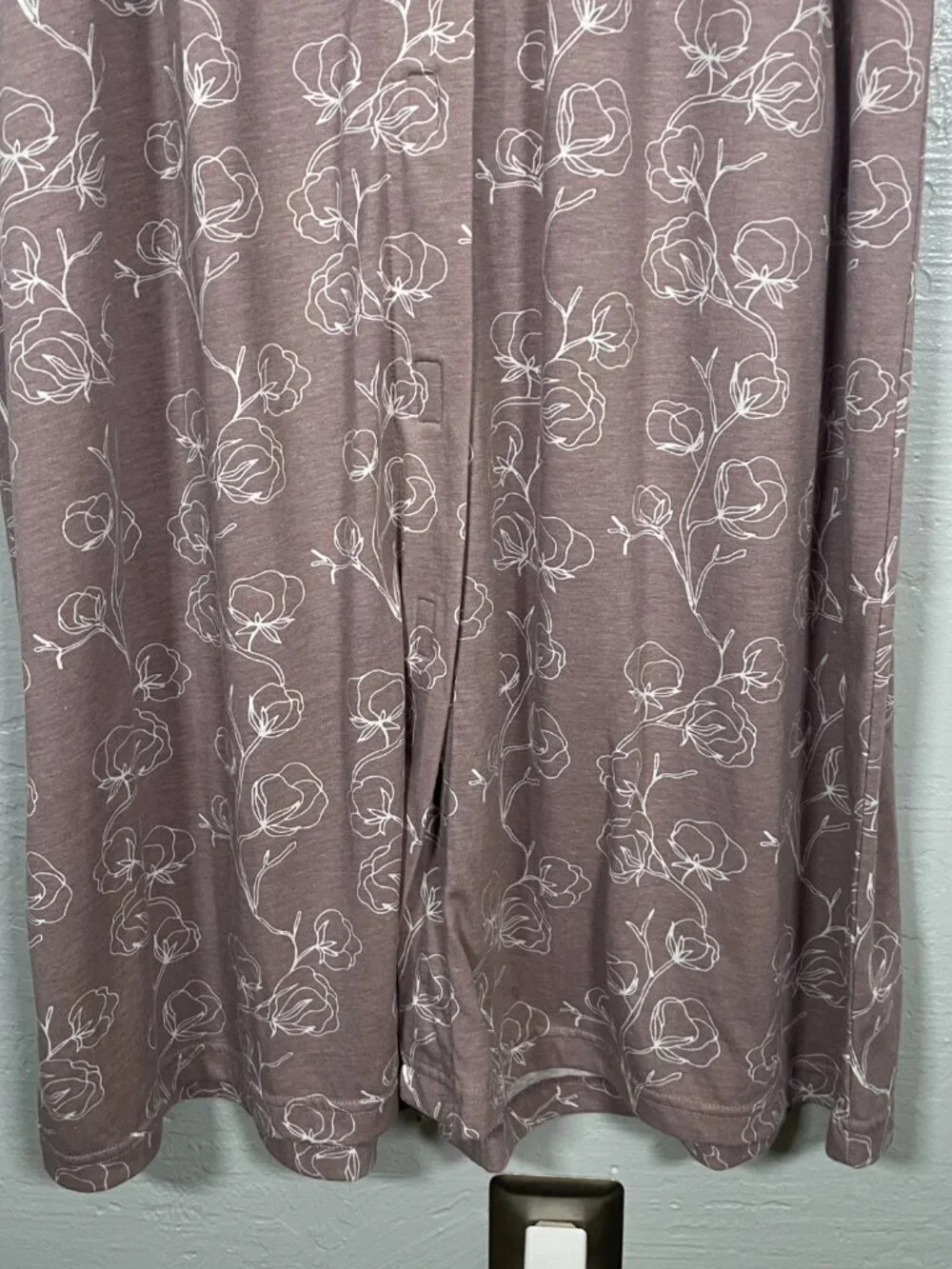 Kindred Bravely Women Plus Size 1X-2X Pink Universal Labor & Delivery Gown